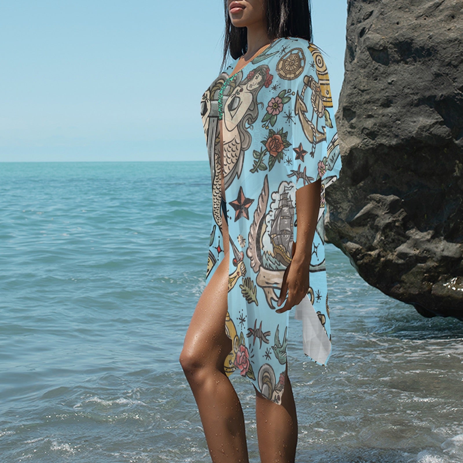 Women's Long Cover Up